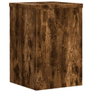 vidaXL 2 db füstös tölgy szerelt fa növénytartó állvány 20 x 20 x 30cm