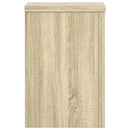 vidaXL 2 db sonoma tölgy szerelt fa növénytartó állvány 25 x 25 x 35cm