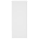 vidaXL 2 db fehér szerelt fa növénytartó állvány 30 x 30 x 70 cm