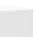 vidaXL 2 db fehér szerelt fa növénytartó állvány 30 x 30 x 70 cm