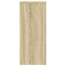 vidaXL 2 db sonoma tölgy szerelt fa növénytartó állvány 30x30x70 cm