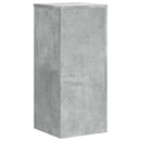 vidaXL 2 db betonszürke szerelt fa növénytartó állvány 30 x 30 x 70 cm