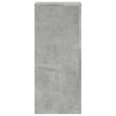 vidaXL 2 db betonszürke szerelt fa növénytartó állvány 30 x 30 x 70 cm