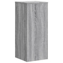 vidaXL 2 db szürke sonoma szerelt fa növénytartó állvány 30x30x70 cm
