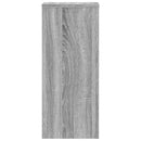 vidaXL 2 db szürke sonoma szerelt fa növénytartó állvány 30x30x70 cm