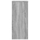 vidaXL 2 db szürke sonoma szerelt fa növénytartó állvány 30x30x70 cm