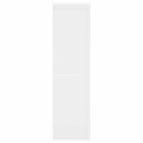 vidaXL 2 db fehér szerelt fa növénytartó állvány 17 x 17 x 60 cm