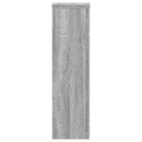 vidaXL 2 db szürke sonoma szerelt fa növénytartó állvány 17x17x60 cm