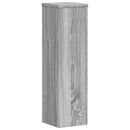vidaXL 2 db szürke sonoma szerelt fa növénytartó állvány 17x17x60 cm