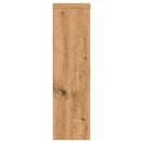 vidaXL 2 db kézműves tölgy szerelt fa növénytartó állvány 17x17x60 cm