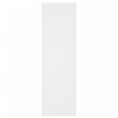 vidaXL 2 db fehér szerelt fa növénytartó állvány 25 x 25 x 80 cm