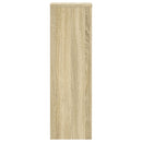 vidaXL 2 db sonoma tölgy szerelt fa növénytartó állvány 25 x 25 x 80cm