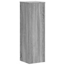 vidaXL 2 db szürke sonoma szerelt fa növénytartó állvány 25x25x80 cm