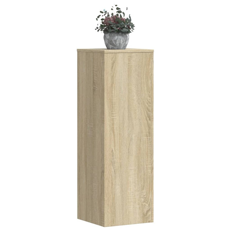 vidaXL sonoma tölgy színű szerelt fa növényállvány 33 x 33 x 100 cm