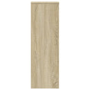 vidaXL sonoma tölgy színű szerelt fa növényállvány 33 x 33 x 100 cm