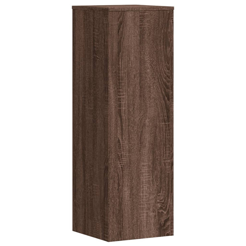 vidaXL barna tölgy színű szerelt fa növényállvány 33 x 33 x 100 cm
