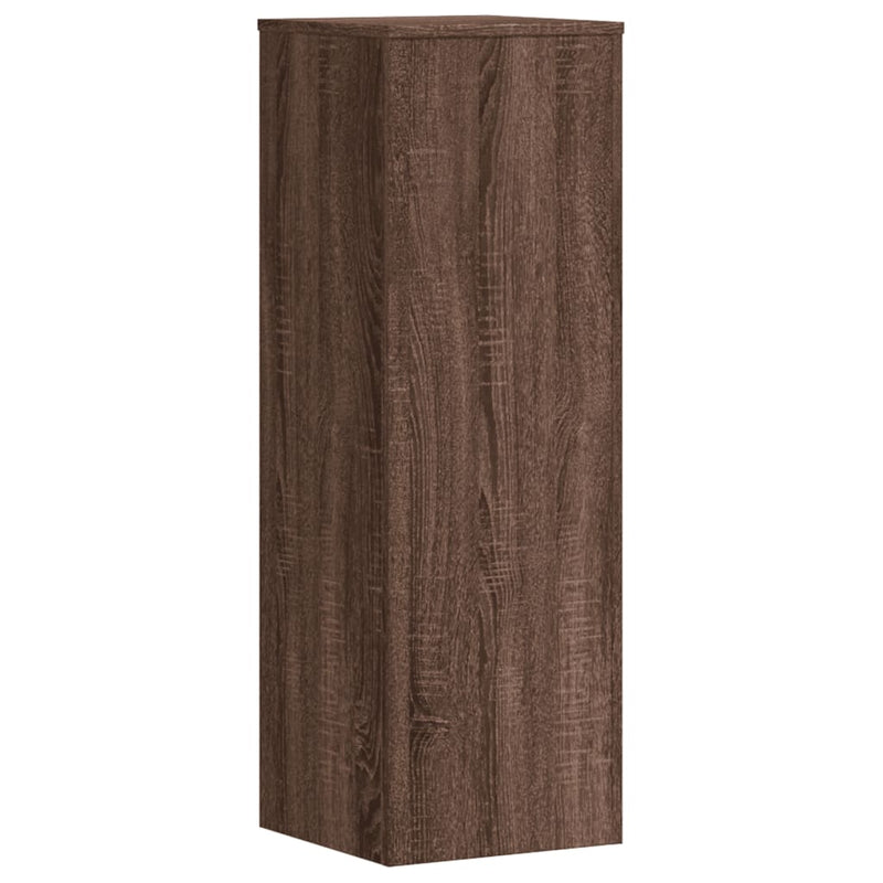 vidaXL barna tölgy színű szerelt fa növényállvány 33 x 33 x 100 cm