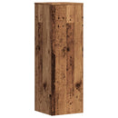 vidaXL antik fa színű szerelt fa növényállvány 33 x 33 x 100 cm