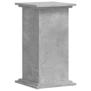 vidaXL betonszürke szerelt fa növényállvány 33 x 33 x 60 cm