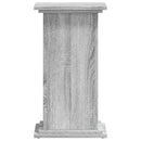 vidaXL szürke sonoma színű szerelt fa növényállvány 33 x 33 x 60 cm