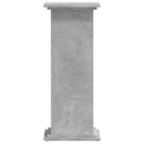vidaXL betonszürke szerelt fa növényállvány 33 x 33 x 80 cm