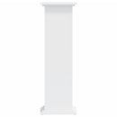 vidaXL fehér szerelt fa növényállvány 33 x 33 x 100 cm