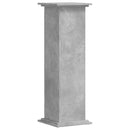vidaXL betonszürke szerelt fa növényállvány 33 x 33 x 100 cm
