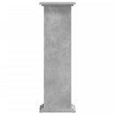 vidaXL betonszürke szerelt fa növényállvány 33 x 33 x 100 cm