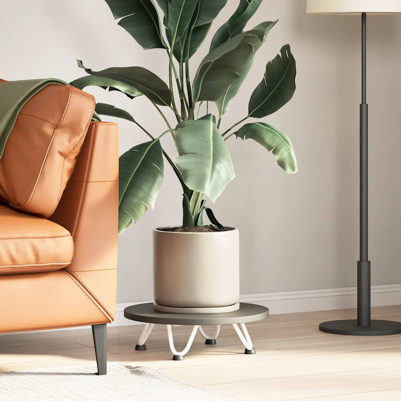 vidaXL 4 db fehér, tömör acél hajtűláb dohányzóasztalhoz, 10 cm