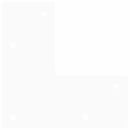 vidaXL 4 db fehér, tömör acél hajtűláb dohányzóasztalhoz, 10 cm