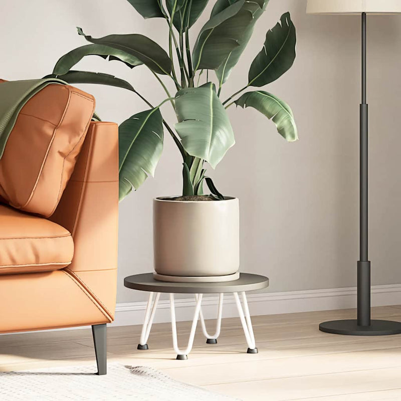 vidaXL 4 db fehér, tömör acél hajtűláb dohányzóasztalhoz 20 cm