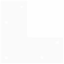 vidaXL 4 db fehér, tömör acél hajtűláb dohányzóasztalhoz, 30 cm