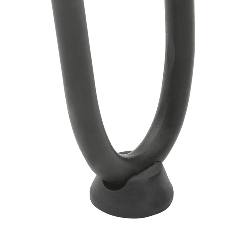 vidaXL 4 db antracitszürke hajtűláb dohányzóasztalhoz 30 cm tömör acél
