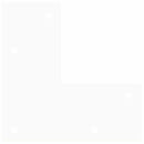 vidaXL 4 db fehér, tömör acél hajtűláb dohányzóasztalhoz 42 cm