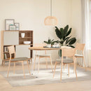 vidaXL 4 db-os hajtűlábak konzolasztalhoz, 72 cm, tömör acél, fehér