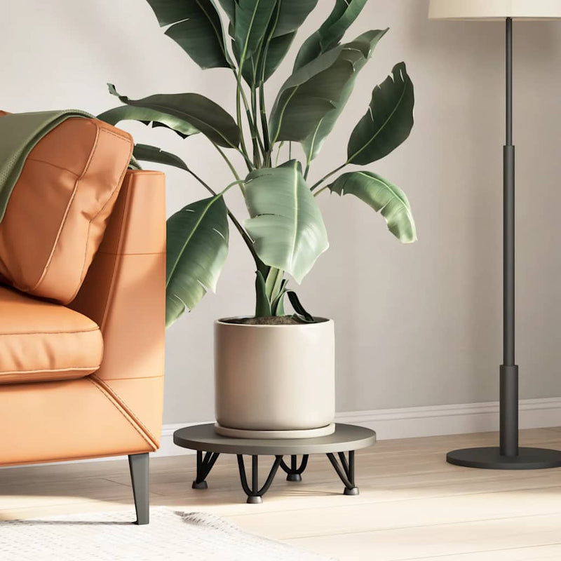 vidaXL 4 db fekete, tömör acél hajtűláb dohányzóasztalhoz, 10 cm