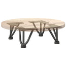 vidaXL 4 db antracitszürke, tömör acél hajtűláb dohányzóasztalhoz 10 cm