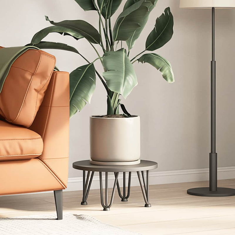 vidaXL 4 db antracitszürke hajtűláb dohányzóasztalhoz 20 cm tömör acél