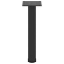 vidaXL 4 db fekete acél dohányzóasztal láb 42-44 cm