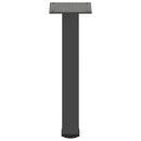 vidaXL 4 db antracitszürke acél dohányzóasztal láb 42-44 cm