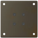 vidaXL 4 db natúr acél dohányzóasztal láb 42-44 cm acél