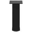 vidaXL 4 db fekete acél dohányzóasztal láb 42-44 cm