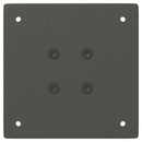 vidaXL 4 db antracitszürke acél konzolasztal láb 72-74 cm