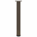 vidaXL 4 db natúr acél konzolasztal láb 72-74 cm acél