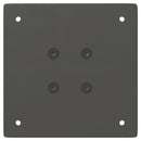 vidaXL 4 db antracitszürke acél bárasztalláb 90-92 cm