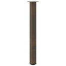 vidaXL 4 db natúr acél bárasztalláb 90-92 cm