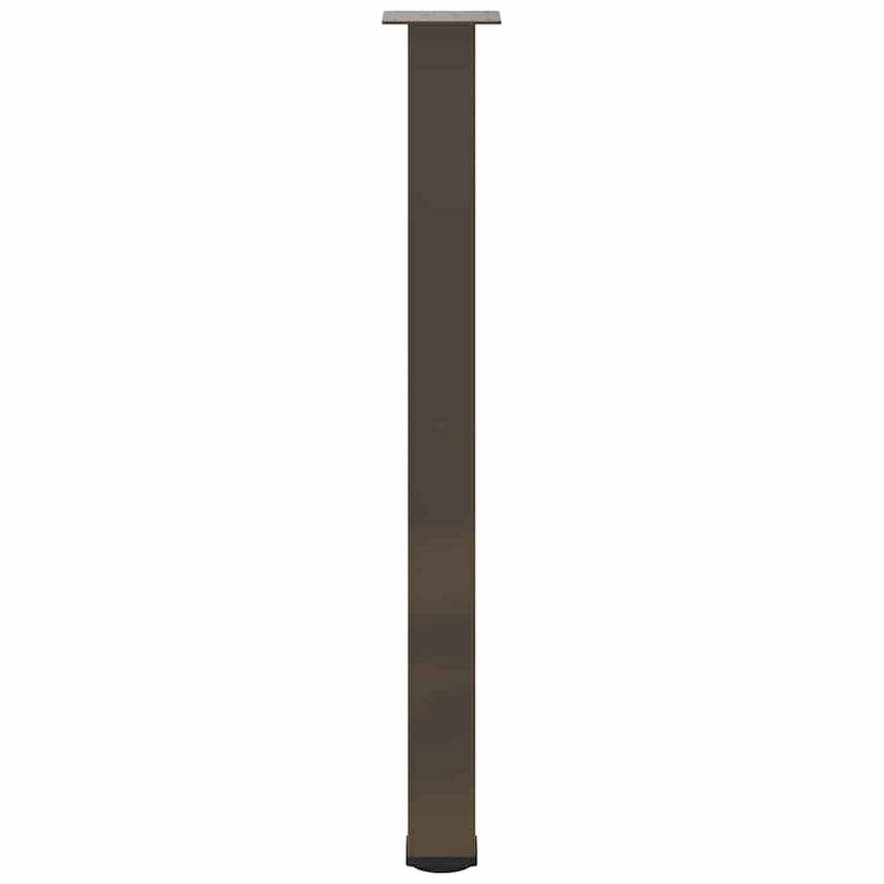 vidaXL 4 db natúr acél bárasztalláb 90-92 cm