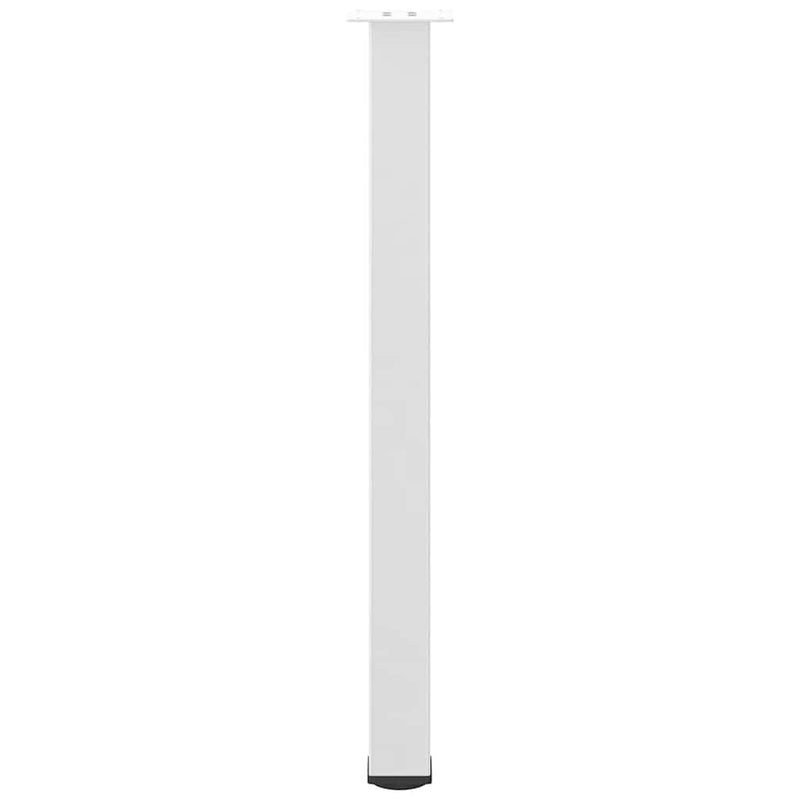 vidaXL 4 db fehér bárasztal láb 100-102 cm acél