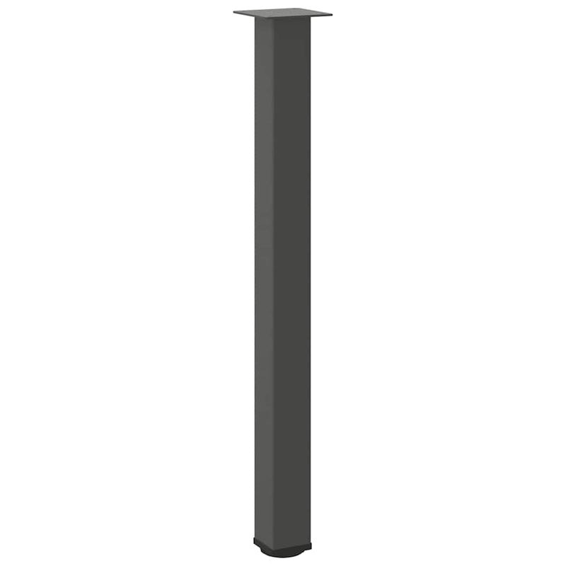 vidaXL 4 db antracitszürke acél bárasztalláb 100-102 cm