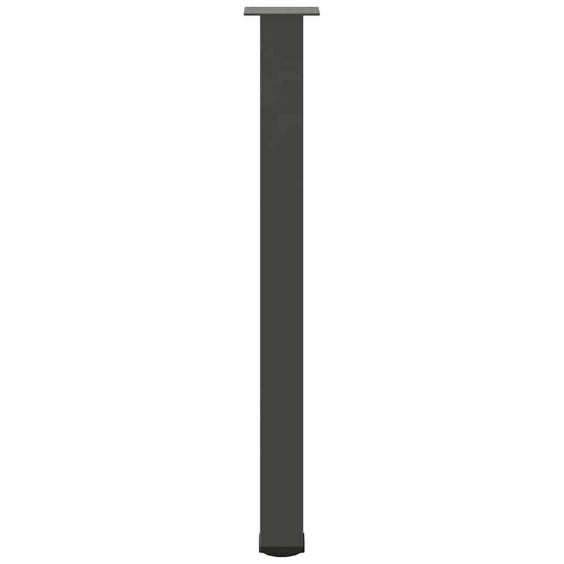 vidaXL 4 db antracitszürke acél bárasztalláb 100-102 cm